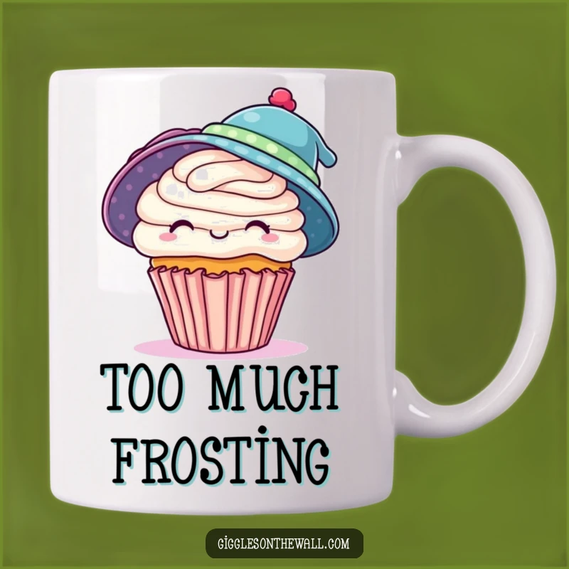 Funny Cupcake Mug: Ambitious Hat Swap, A Hilarious Gift for Multitaskers