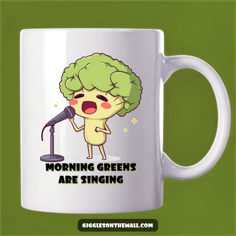Funny Opera Broccoli Mug: A Hilarious Gift for Veggie Lovers and Performers