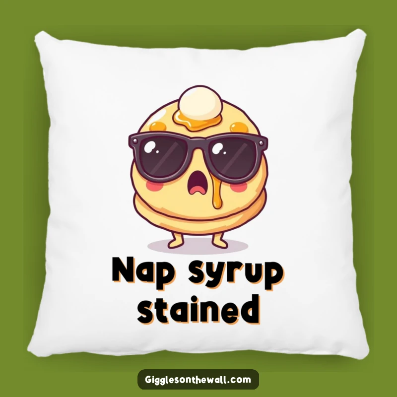 Funny Surprised Pancake Pillow - Comfy & Hilarious Breakfast Accent