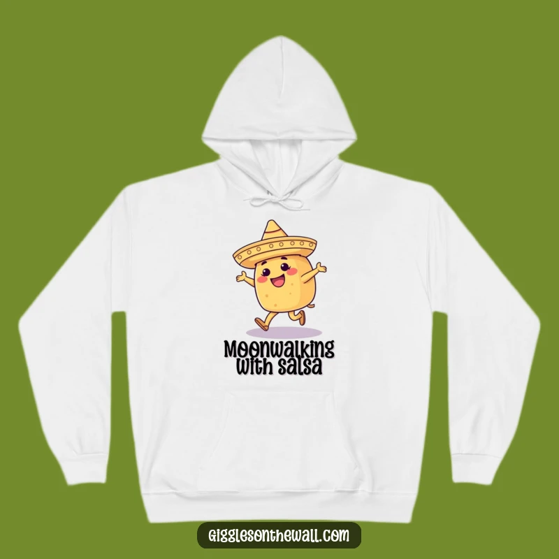 Funny Moonwalking Taco Hoodie: Cozy Happy Sombrero Sweatshirt, Perfect Funny Gift