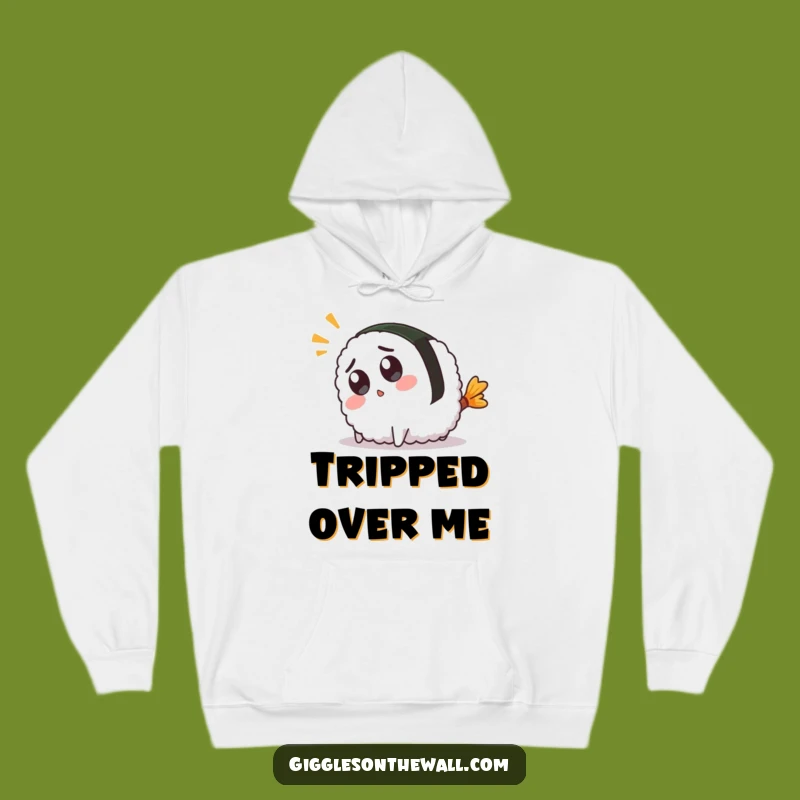 Funny Sushi Hoodie: Cozy Tripping Character Sweatshirt, Ideal Funny Gift