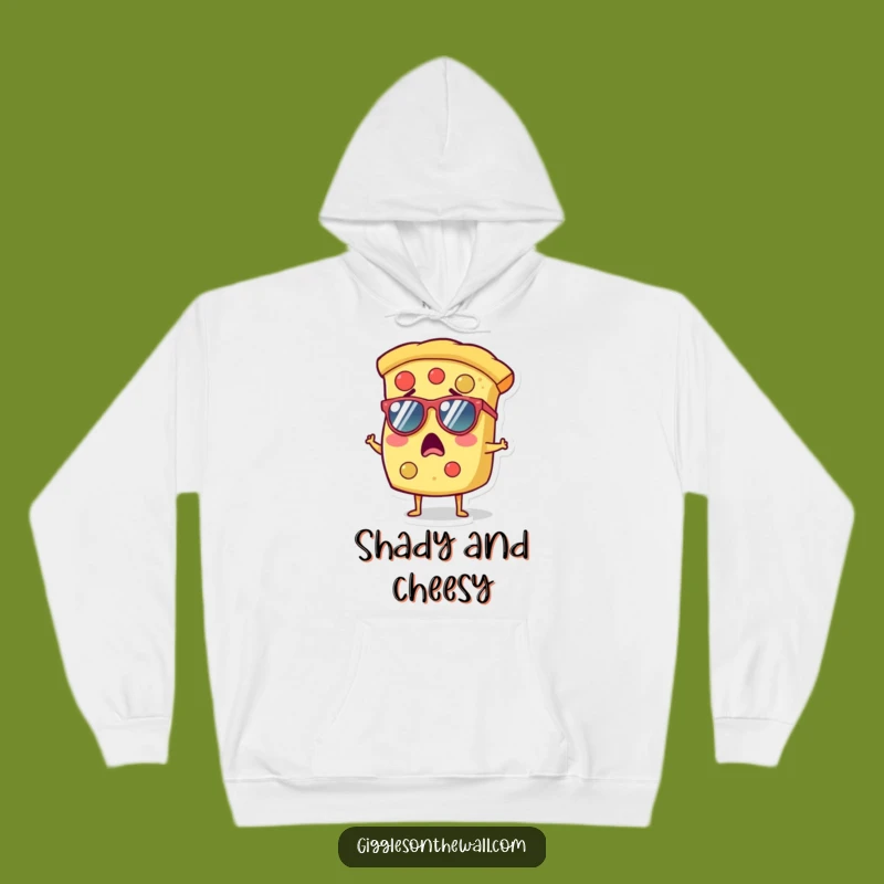 Cozy Funny Pizza Sunglasses Hoodie: Stay Warm in Cool Comfort