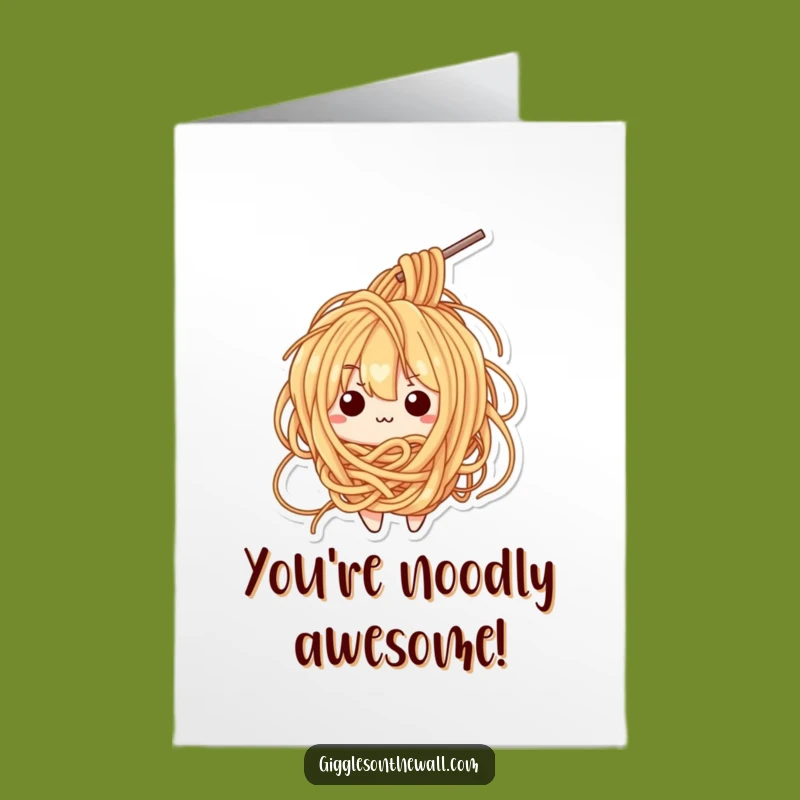 Free Printable Congrats Card: Tangled Ramen - Bewildered Celebration Downloadable!