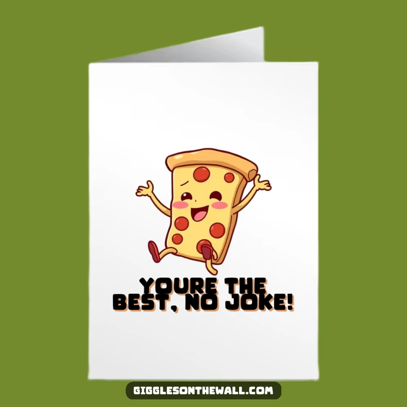 Free Printable Thank You Card: Dancing Pizza Slice, Silly Thanks, Funny Downloadable Gift
