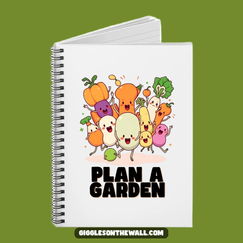 Funny Veggie Dance Notebook: Chaotic Sync Pages, Humorous Journal, Writer’s Gift
