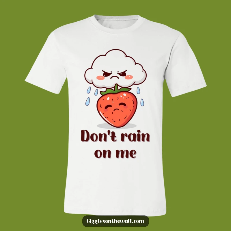 Funny Grumpy Cloud T-Shirt: Wear Your Moody Blues with Style