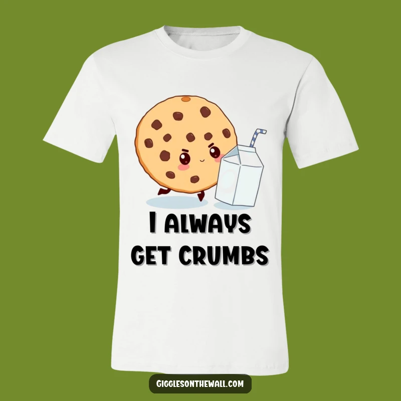 Funny Cookie Chase T-Shirt: Wear the Ultimate Snacktime Pursuit
