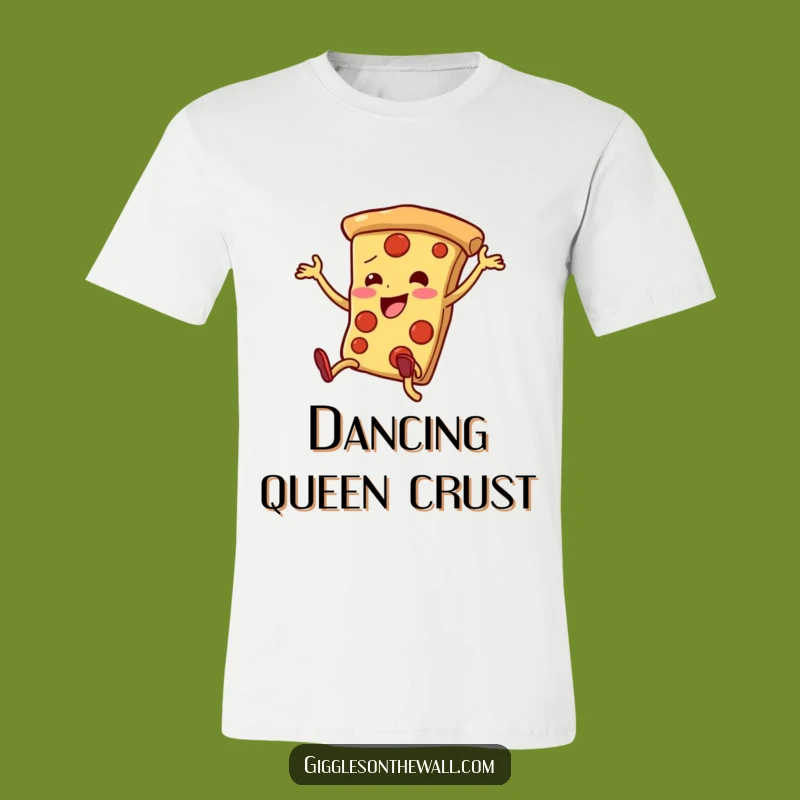 Funny Dancing Pizza T-Shirt: Clumsy Moves Tee for Enthusiastic Foodies